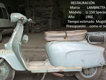 Restauración Lambretta Li150 Special (1966) - Primera parte